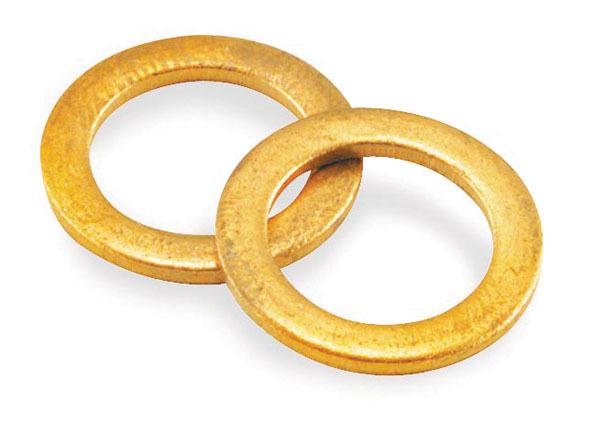 Goodridge crush washers 3/8-10mm 6 pack