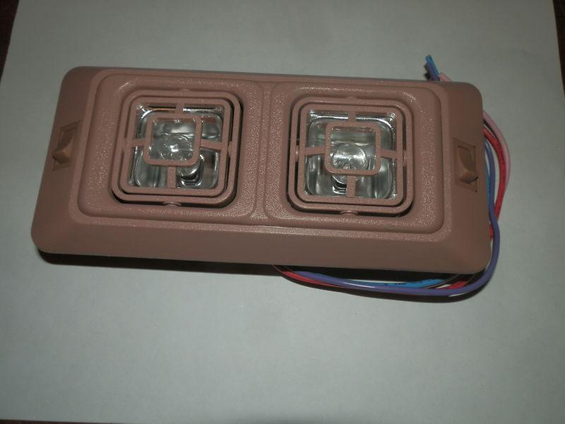 *12 volt mauve interior double swivel light ( new )