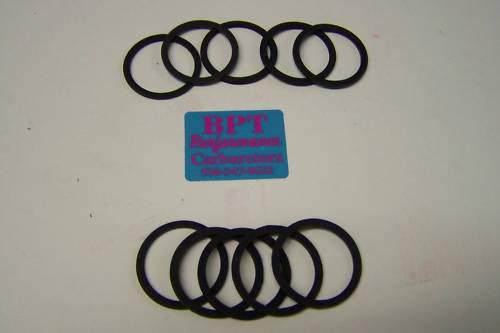 10 holley "sure seal" fuel inlet gaskets, aed bg demon grant qft carbs