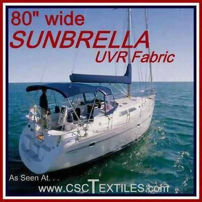 Sunbrella uvr/wr 80"wide fabric 4yds - for covers boat bimini canopy top shade