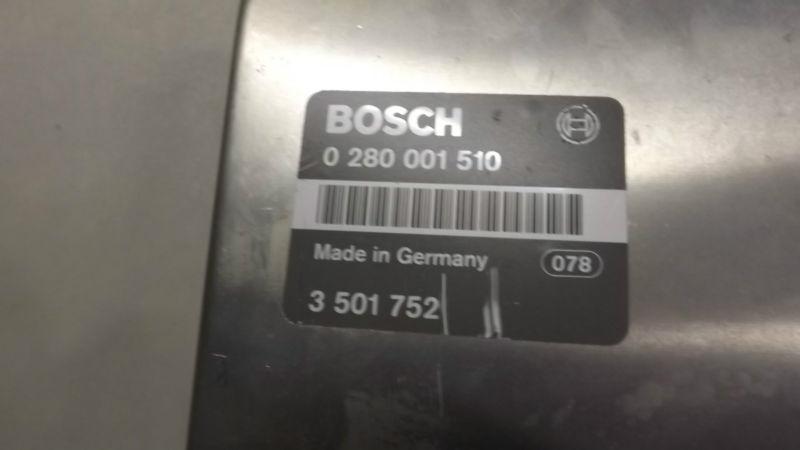 1987 1988 1989 90 Volvo 780 Bertone ECU ECM Engine Computer Bosch 0280001510 OEM, US $73.25, image 3