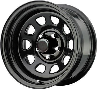 4 pro comp wheels series 51, 15x10 with 5 on 5.5 - gloss black - 51-5185