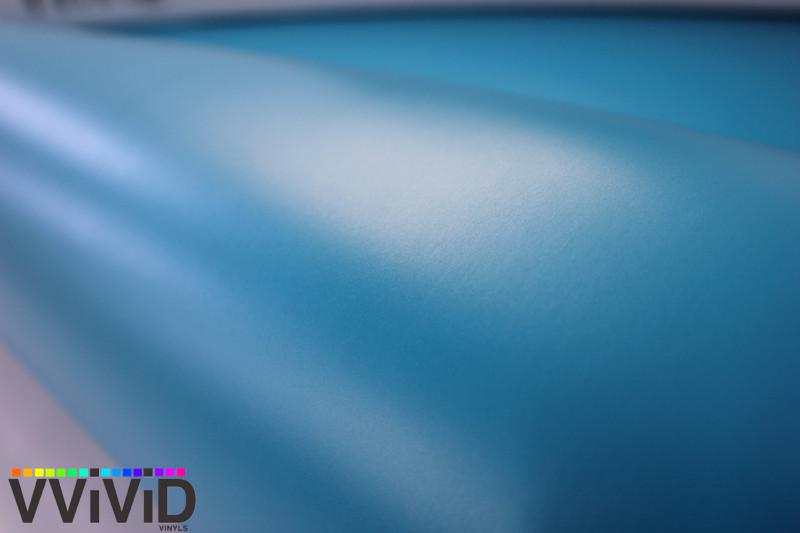 3m x 1.52m 50sq ft matte satin balloon blue vinyl interior car wrap balb7m01