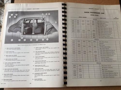 Vintage Antique 1947 Nash Shop Manual , US $45.00, image 4