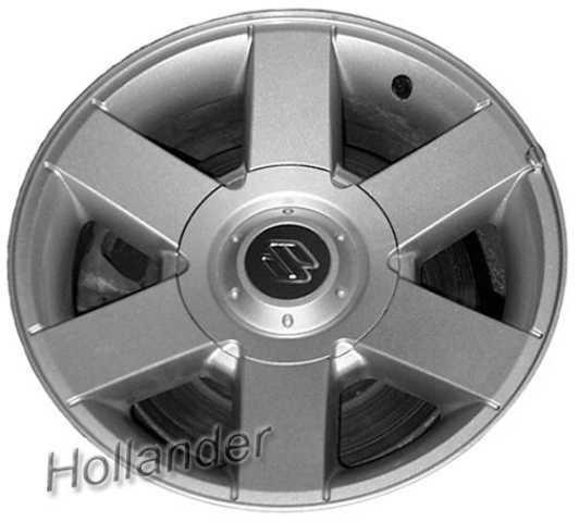 01 02 03 suzuki vitara xl-7 wheel xl-7 16x7 alum 222494