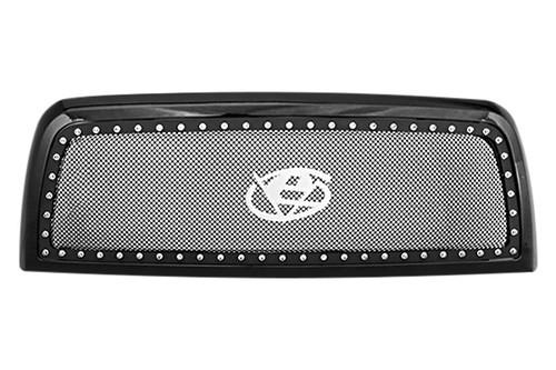 Paramount 48-0729 - dodge ram restyling 2.0mm revolution black wire mesh grille