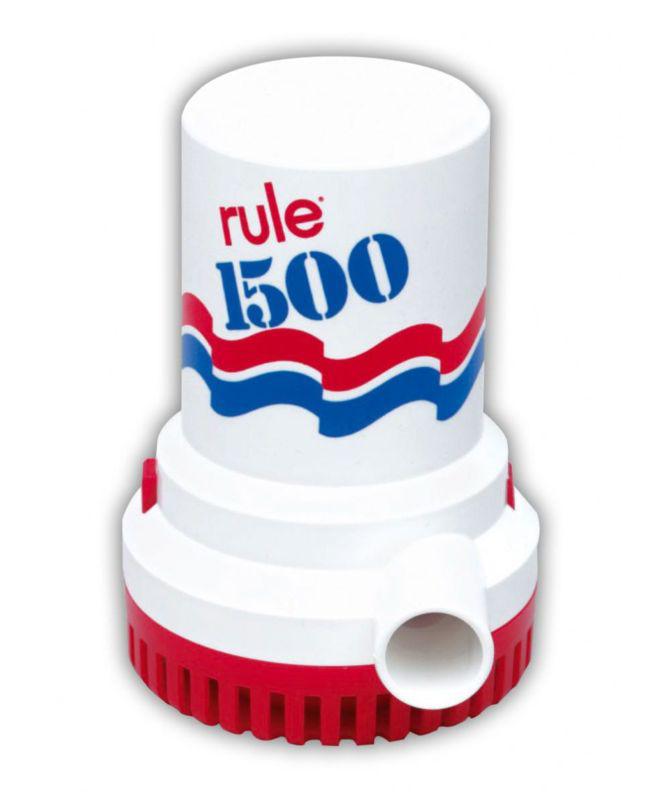 Rule 1500 gph non-automatic boat bilge pump