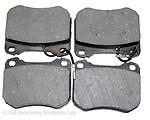 Beck/arnley 082-0829 front premium organic pads