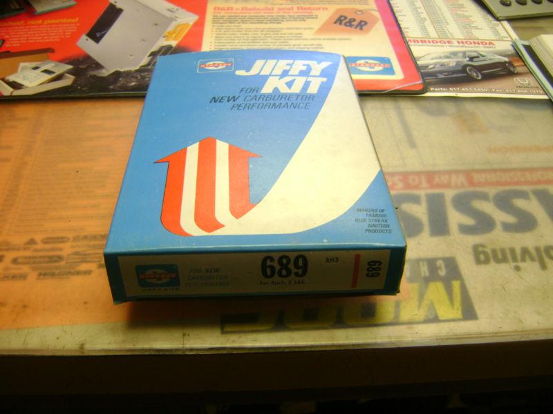 # 689 carburetor rebuild kit rochester 2 bbl. type 2gc-2ge