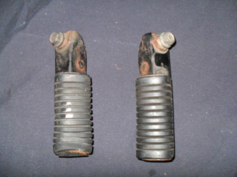 Honda cb footpegs, pair