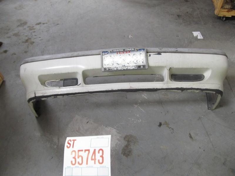94 95 96 97 volvo 850 sedan front bumper cover oem white scratches crack