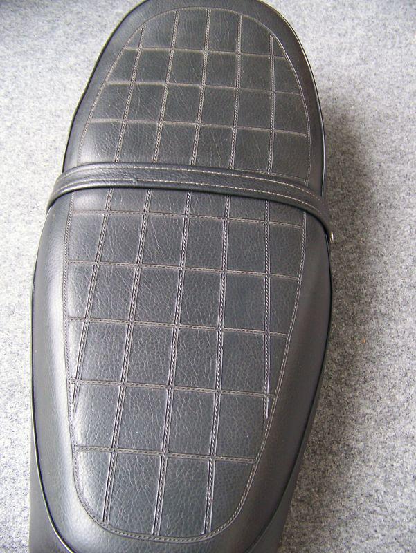 Purchase Vintage Honda Motorcycle Seat With Chrome TrimUnknown Model