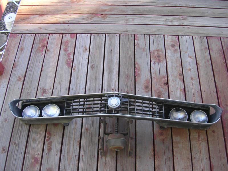 1970 Ford Torino Cobra GT Ranchero Fairlane Hideaway Headlight Grille Assembly, US $1,750.00, image 2