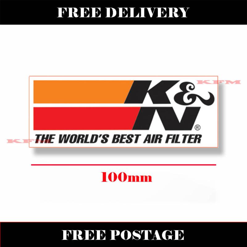 K&n racing filter pegatina aufkleber adesivo autocollant sticker ~free p&p~