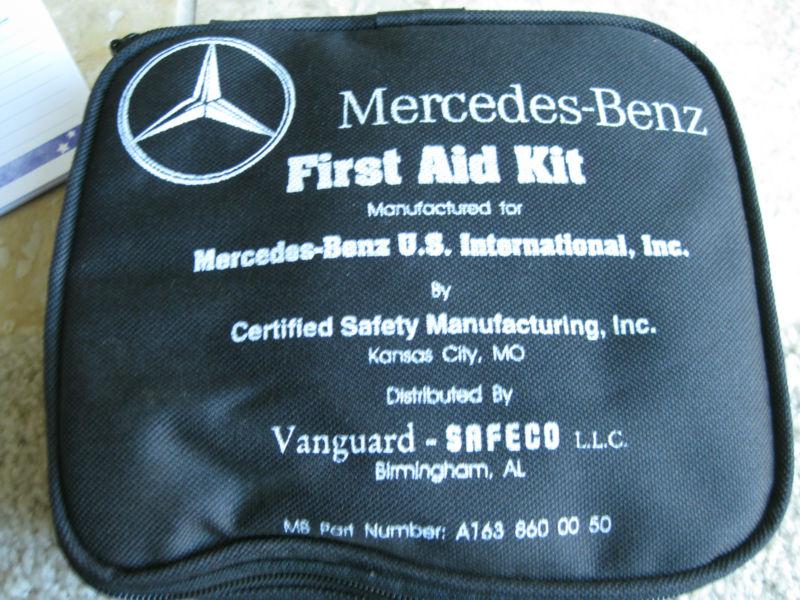 Mercedes benz  first aid kit brand new unopened!!!