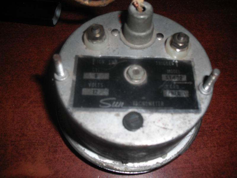 60s BLUE LINE 8K ST-602 SUN TACH TACHOMETER,CHEVY,FORD,AMC,BUICK,PONTIAC, MOPAR, US $99.99, image 3