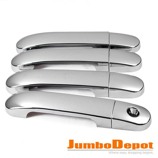 Brand new for nissan versa tiida latio triple chrome door handle covers trim set