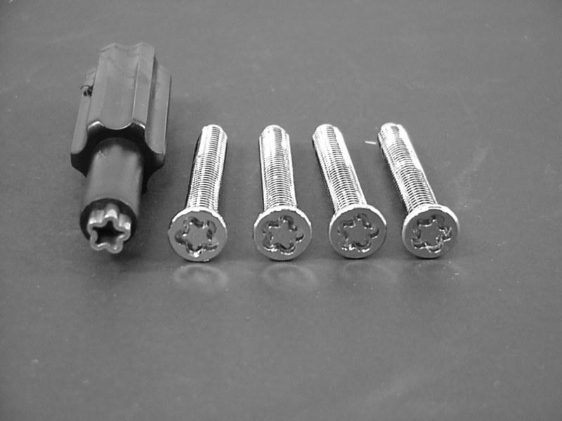4pc 8m x 1.25 AMERICAN RACING CAP LOCKS 50mm Length, US $7.95, image 2