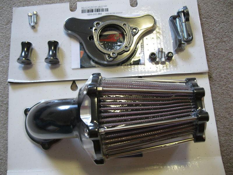Performance machine fast air cleaner intake solution s&s  0206-2052-bm 1010-0990