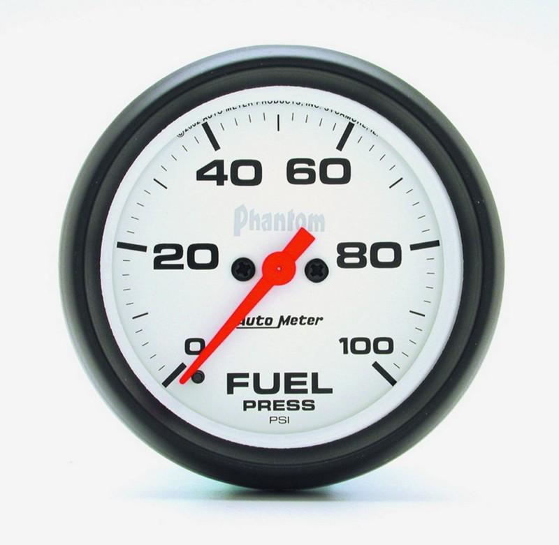 Fuel pressure auto meter 5863 phantom 0-100 psi  analog gauges -  atm5863