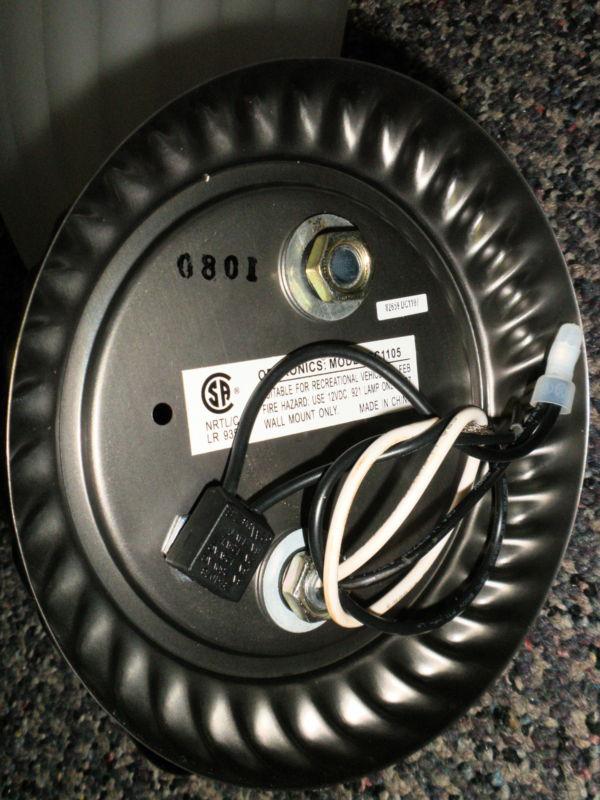 Optronics Antique Brass 12 Volt Wall Light With Gustafuson 9118 Globe #DC11BR07, US $25.00, image 4