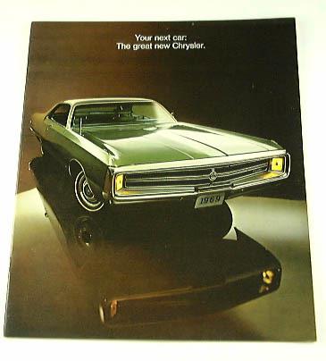 1969 69 chrysler brochure new yorker newport custom 300
