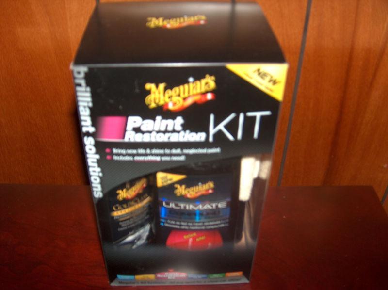 Meguiar's brilliant solutions paint restoration kit