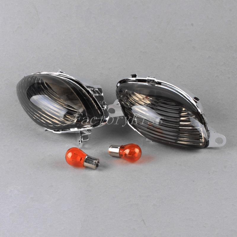 New front turn signals fit suzuki hayabusa gsxr1300 2003-2007 smoke