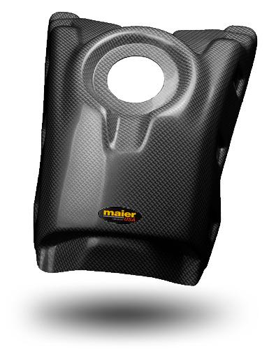 New honda trx250r plastic black carbon fiber gas tank cover trx 250r plastics