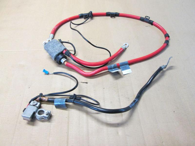 Purchase 05 BMW 6Series 645ci E63 Positive & Negative Battery Cables