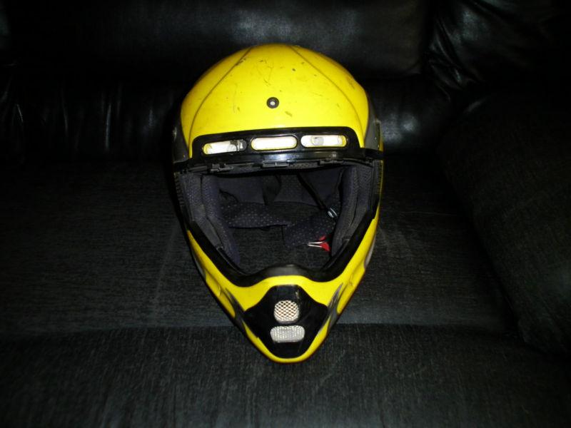 Zamp motocross helmet kevlar mix, pre-owned but functional, look at pictures