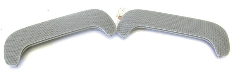 2005-2007 mercedes benz c230 w203 oem rear deck lid speaker covers gray color