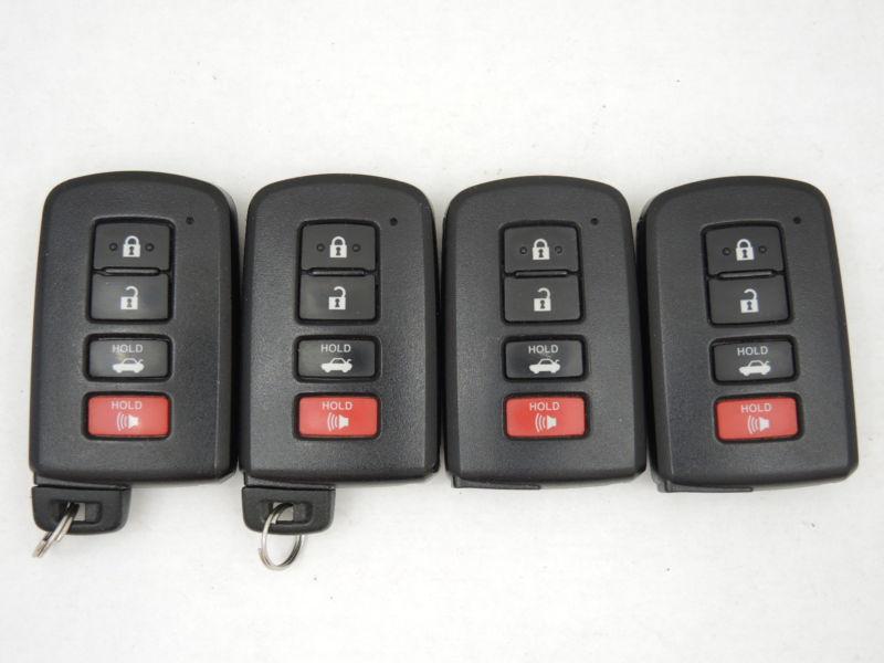 Toyota lot of 4 remotes keyless entry remote fcc id:hyq14fba
