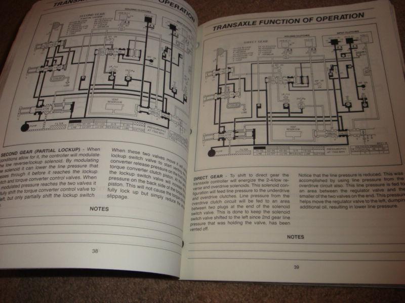 1988 Chrysler A-604 Ultradrive Electronic Automatic Transaxle Student Manual, US $5.00, image 7