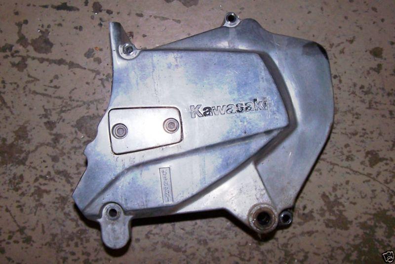Purchase LEFT ENGINE SPROCKET COVER TAKEN OFF KZ1100 KAWASAKI KZ 1100
