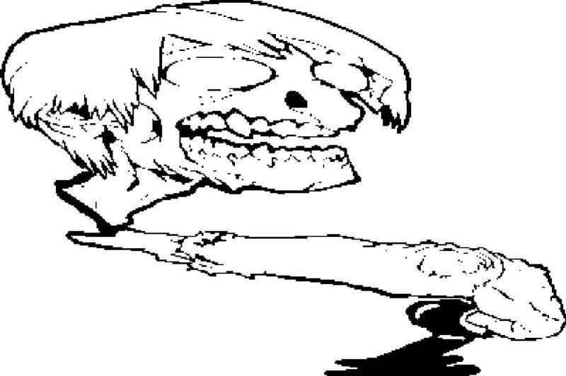 Zombie shifter racing 15" car truck window vinyl sticker decal choose color 0150