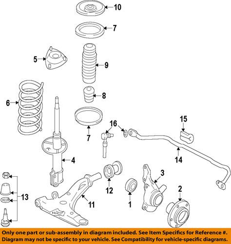 Hyundai oem 54500-2s100 suspension control arm/control arm
