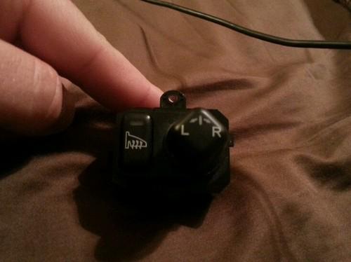 03 04 05 06 07 honda accord oem master power mirror switch with heat sec c010 m1