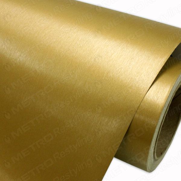 5ftx1ft avery supreme brushed bronze metallic vinyl vehicle car wrap film roll