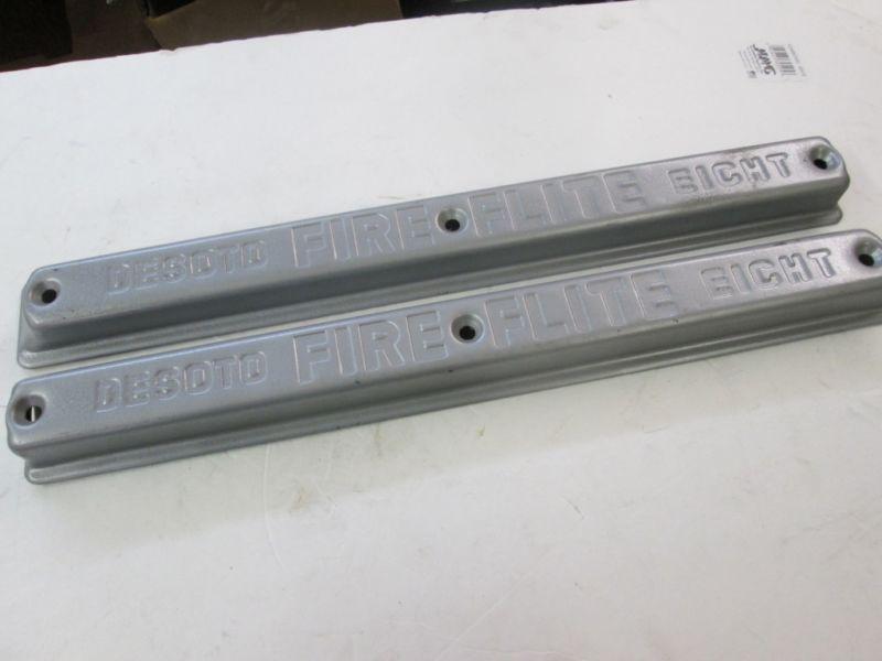 Buy RARE VINTAGE DESOTO HEMI VALVE COVERS SPARK PLUG WIRE COVERS in