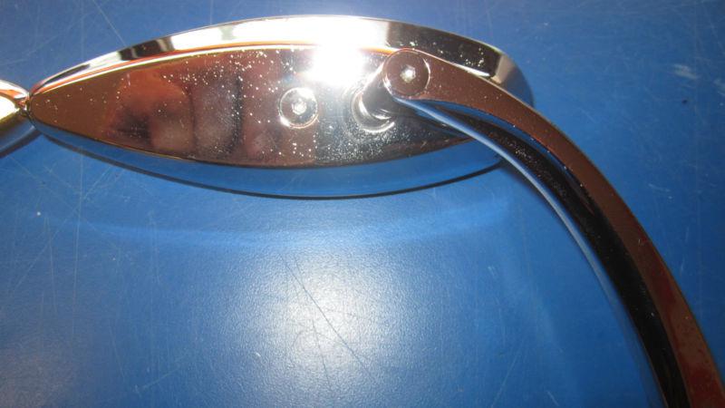 CHROME LEFT & RIGHT MINI MIRRORS HARLEY DAVIDSON & CUSTOM CHOPPER APPLICATIONS, US $14.99, image 6