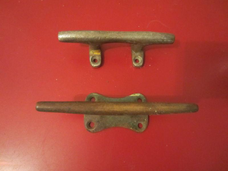 Buy Small Brass Boat Cleats Lot of 2 (5" and 41/4") in Lake City