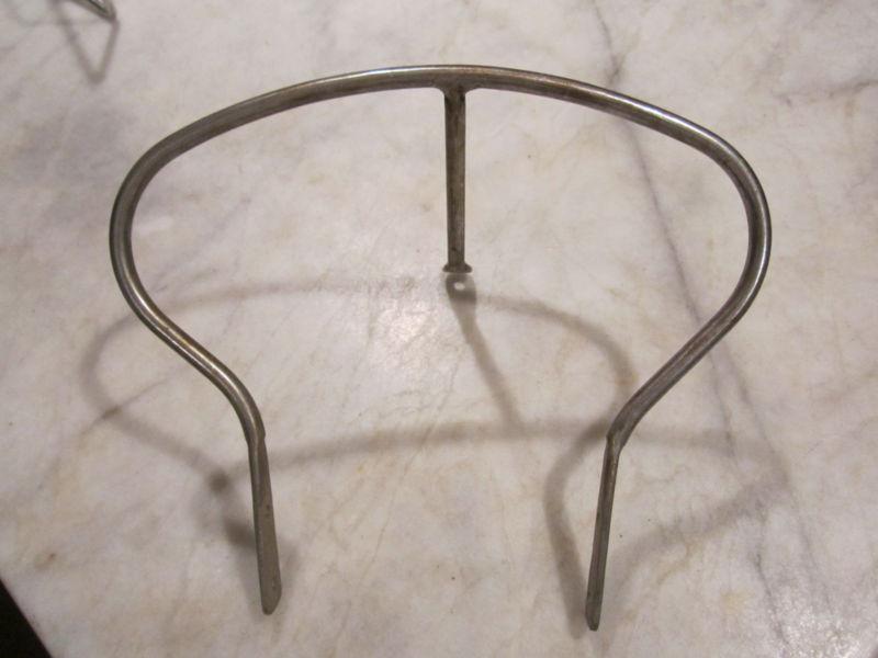 Stainless steel halyard mast base clip ring for 4.5" spar 4" tall 9.5" wide sail