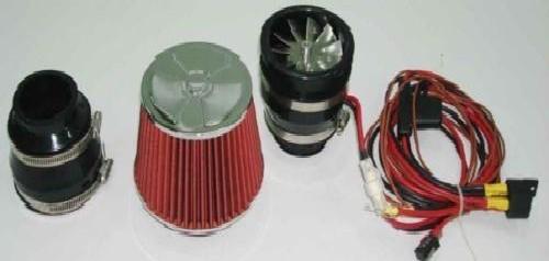 Electric supercharger turbocharger kit 900 watt intake turbo cold air intake