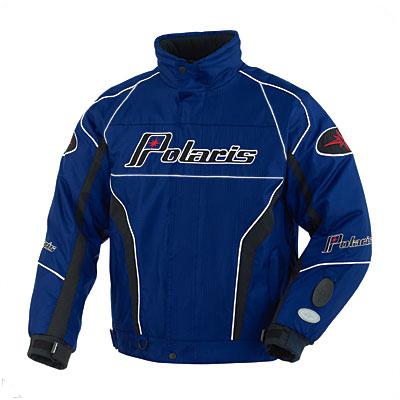 Polaris mens blue retro ripper warm winter snowmobile jacket-m-2xl-2xlt-3xl- new
