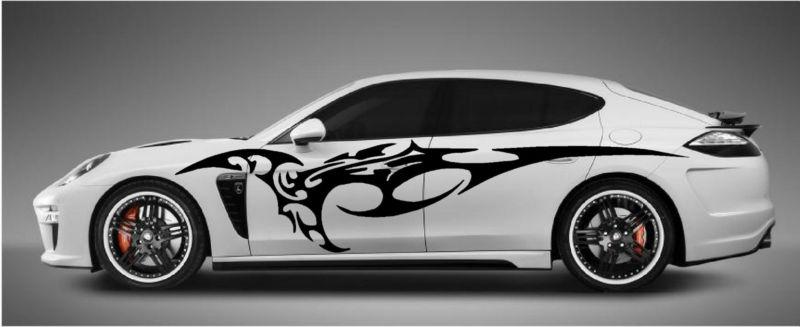 * furious tribal * side car decal sticker vinyl car truck suv fast install