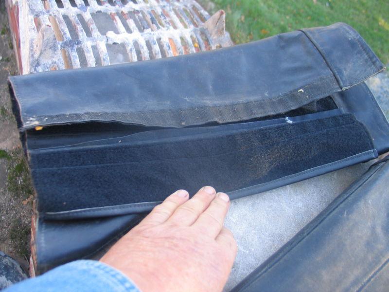 Motorcycle Leather Half Chaps Leggings, US $5.00, image 2