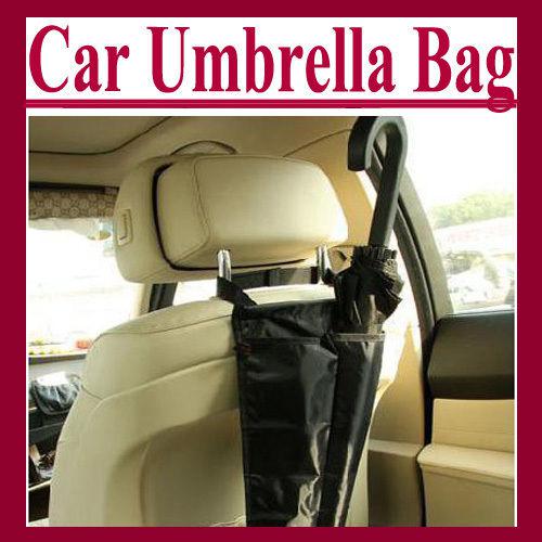 Car seat back folding umbrella sheath waterproof storage bag case carrier pouch 