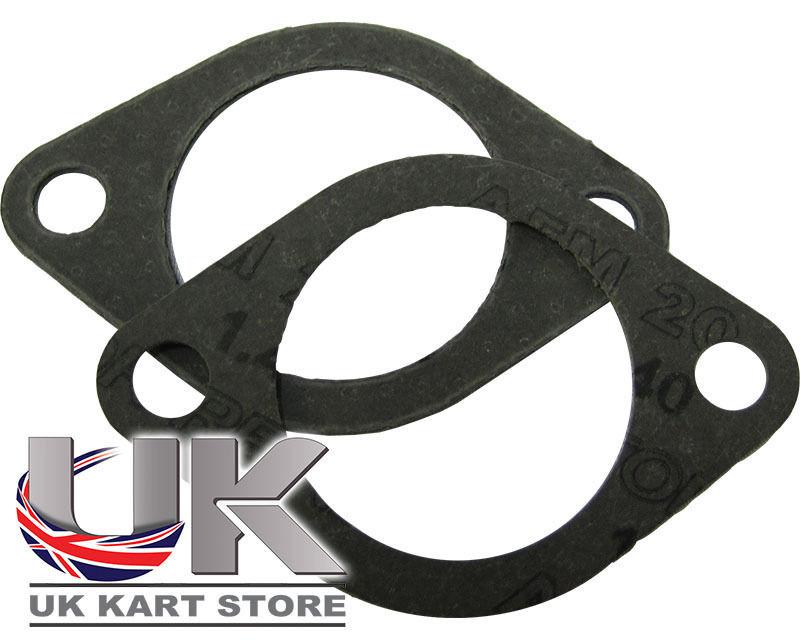 Rotax max kart exhaust gaskets - pack of 2 - top quality gasket & rapid