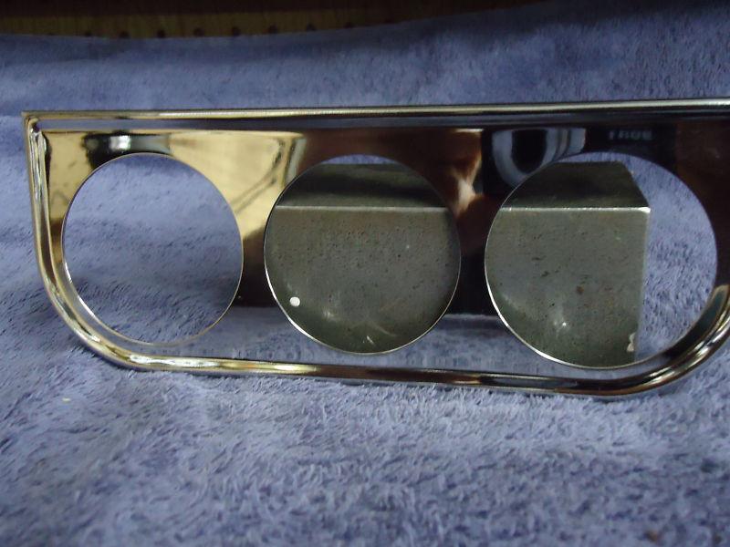 3 gauge panel gasser hot rat street drag race rod fits 2 1/16  2 1/8 gauges